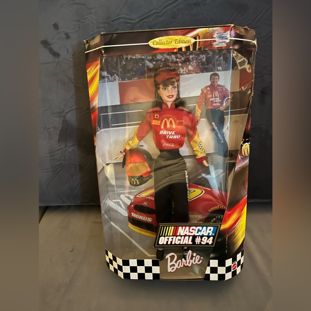 NASCAR Barbie vintage doll